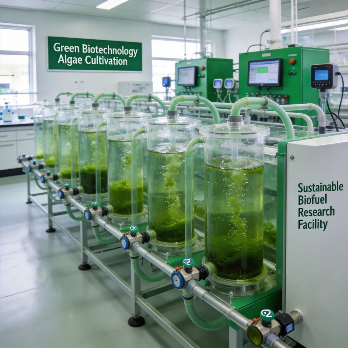 藻类培植CO₂供应:精确控制助力微藻生长
