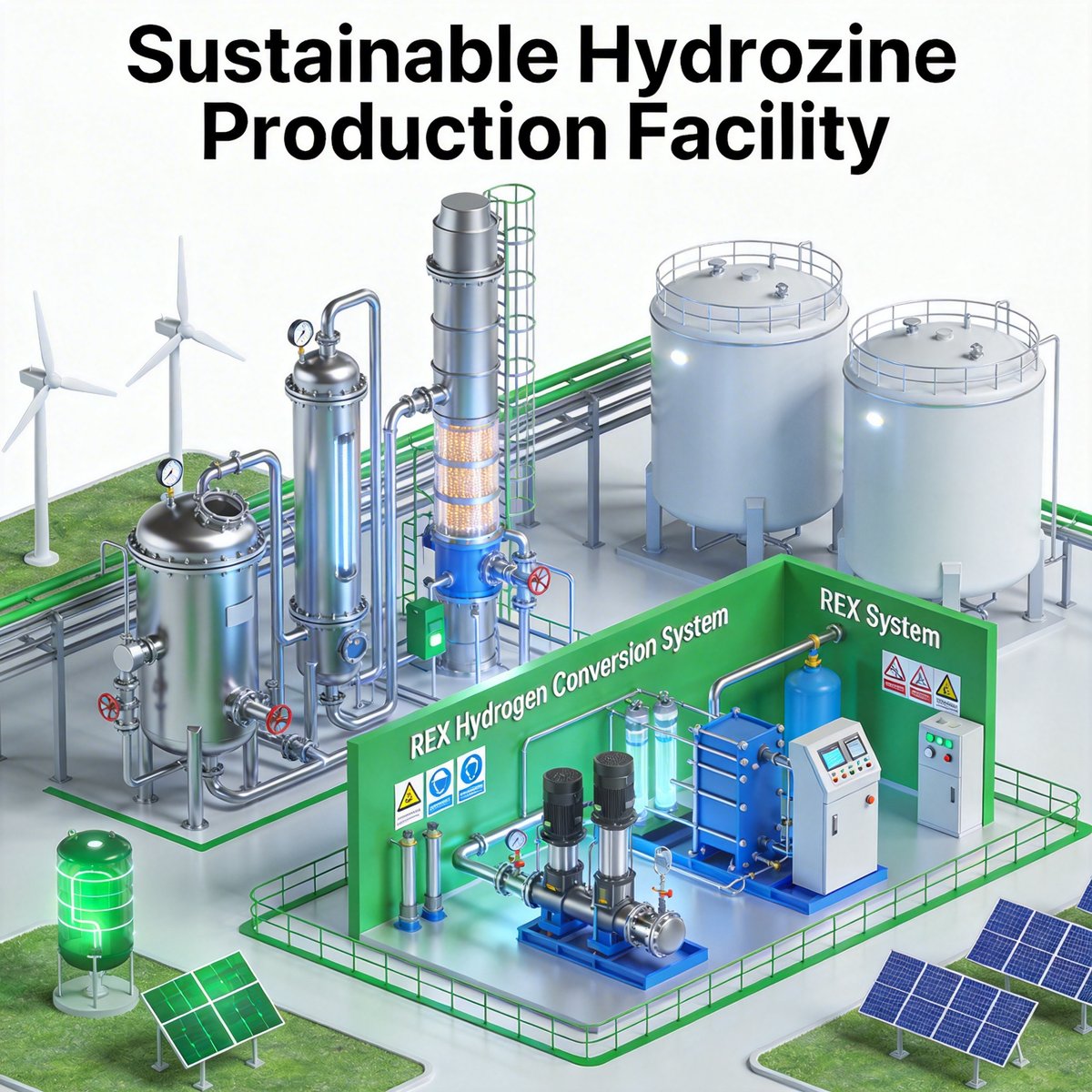 甲酸可持续燃料:Hydrozine系统的流量控制应用